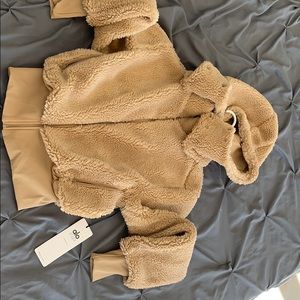 Coats | Alo Foxy Sherpa Jacket Camel 